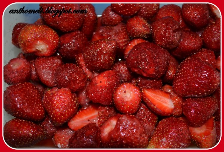 Φράουλες για μαρμελάδα φράουλα