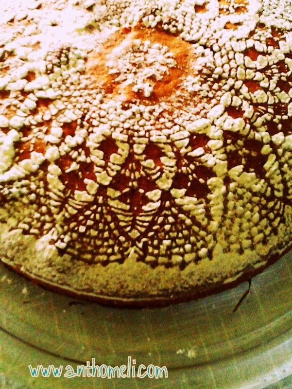 Μια βασιλόπιτα που θυμίζει γιαγιά!- διακόσμηση βασιλόπιτας ή κέικ με δαντέλα