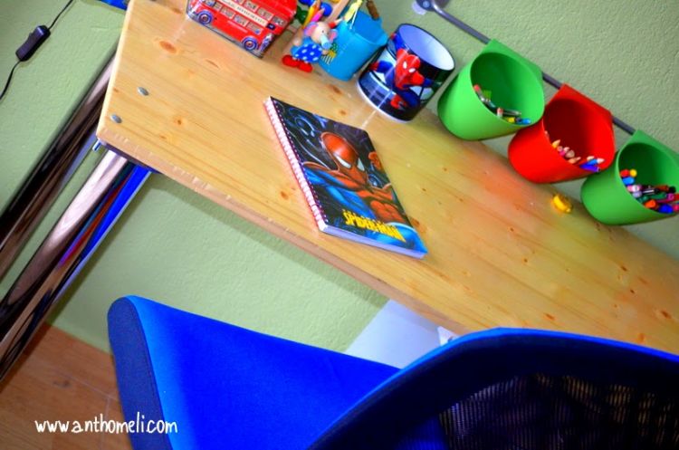 Πως να φτιάξετε μόνοι σας ένα γραφείο για το παιδικό δωμάτιο 7