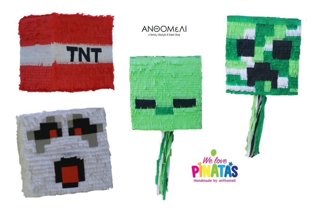 Χειροποίητες πινιάτες για τα παιδικά παρτυ σας (we love pinatas)