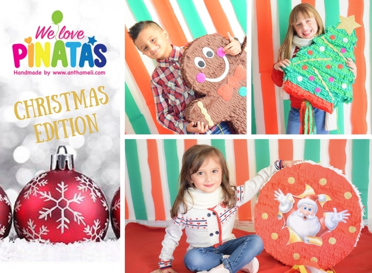 Χριστουγεννιάτικες πινιάτες We Love Pinatas