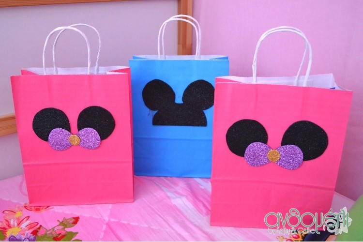 Σακούλες με δωράκια - goodie bags για την Disneyland