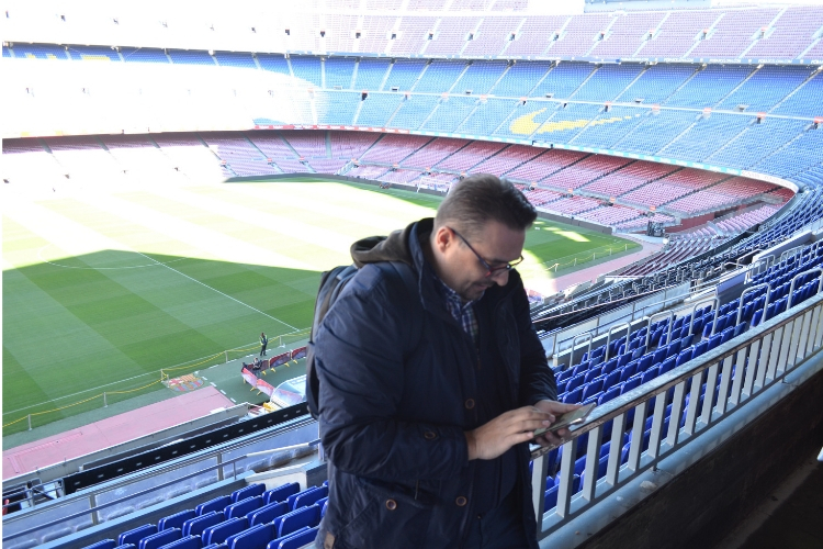 Ξενάγηση στο Camp Nou, το γήπεδο της Barcelona 19