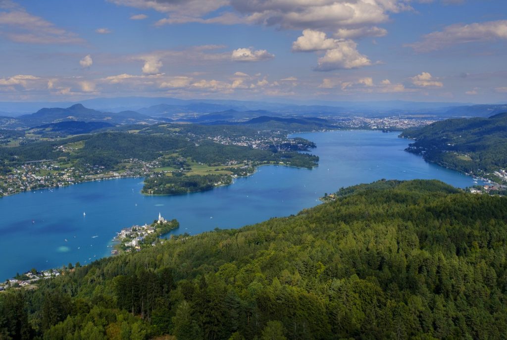 Διακοπές στο Klagenfurt και στη λίμνη Worthersee της Αυστρίας