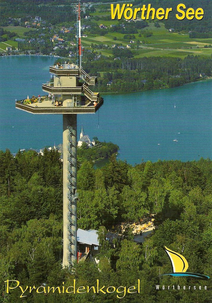 Ο νέος πύργος Pyramidenkogel και το πάρκο Minimundus στην Αυστρία