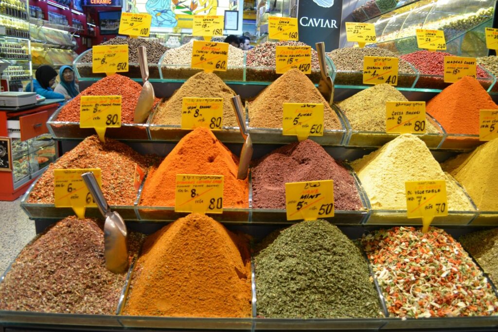  Αιγυπτιακή Αγορά μπαχαρικών στην Κωνσταντινούπολη
