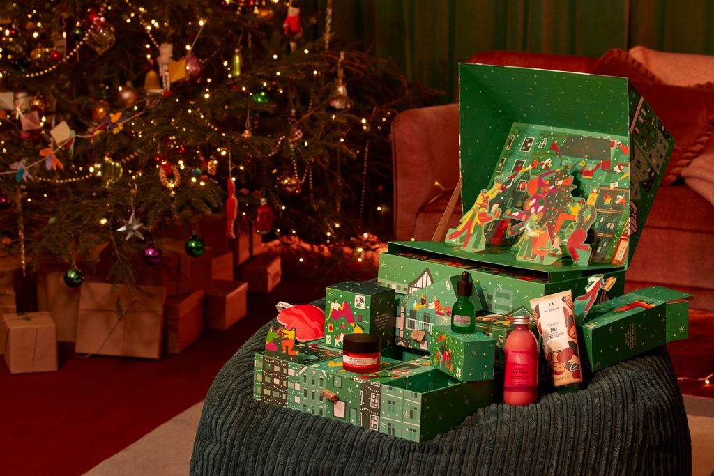 5 λόγοι για να επιλέξετε ένα christmas advent calendar της The Body Shop