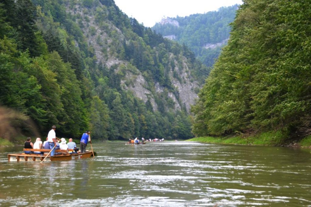 Σλοβακία, Rafting στον ποταμό Dunajec