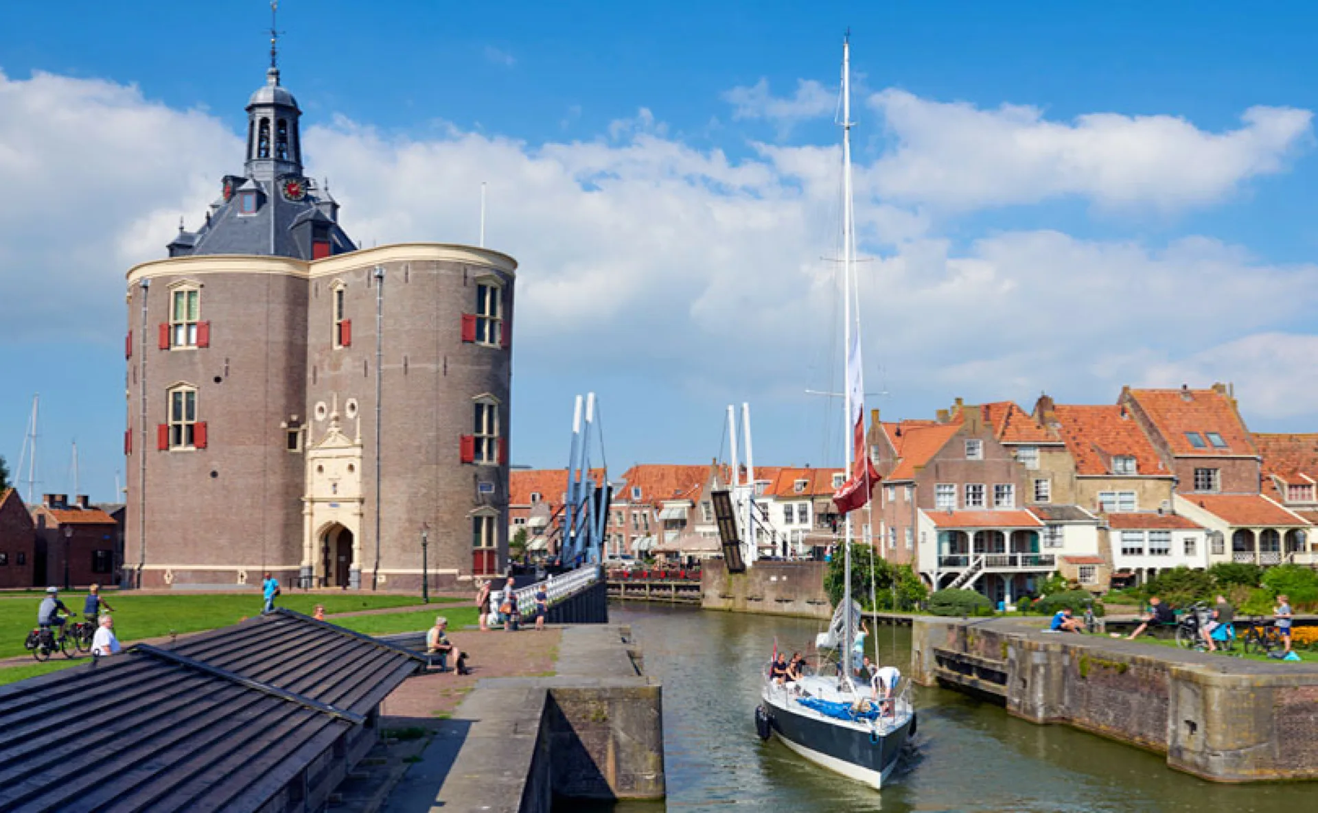 Το μουσείο Zuiderzee στο Enkhuizen της Ολλανδίας - Πύργος Dromedaris