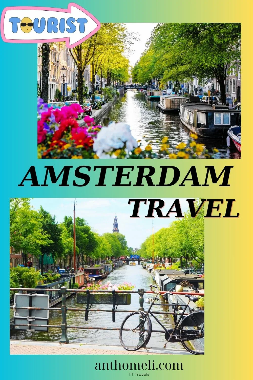 Που να πάτε και τι να δείτε στο Άμστερνταμ. Αξιοθέατα, πόλη, μουσεία, κανάλια, ποδήλατα, κόκκινα φανάρια, coffee shops, τουλίπες.