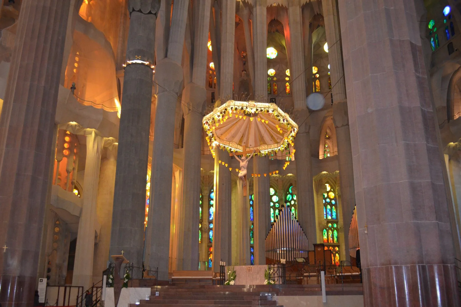 Το πάρκο Guell και η Sagrada Familia στην Βαρκελώνη